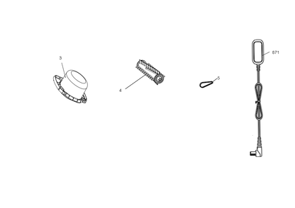 Exploded Diagram A Diagram and Parts List for HLVB315JP07W Type 1 Black and Decker Hand Vacuum